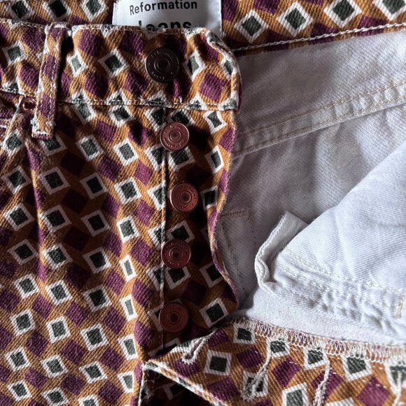 Sz24 Reformation Mezzanine Mod High-Rise Straight Leg Jeans – EUC - Picture 5 of 13